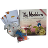 The Nodder Book with Trinkets Bag and FREE plush Nodder